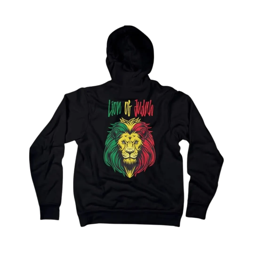 Lion of Judah Hoodie - Majestic Symbol of Strength and Courage