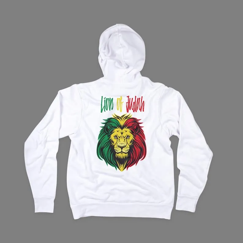 Lion of Judah Hoodie - Majestic Symbol of Strength and Courage