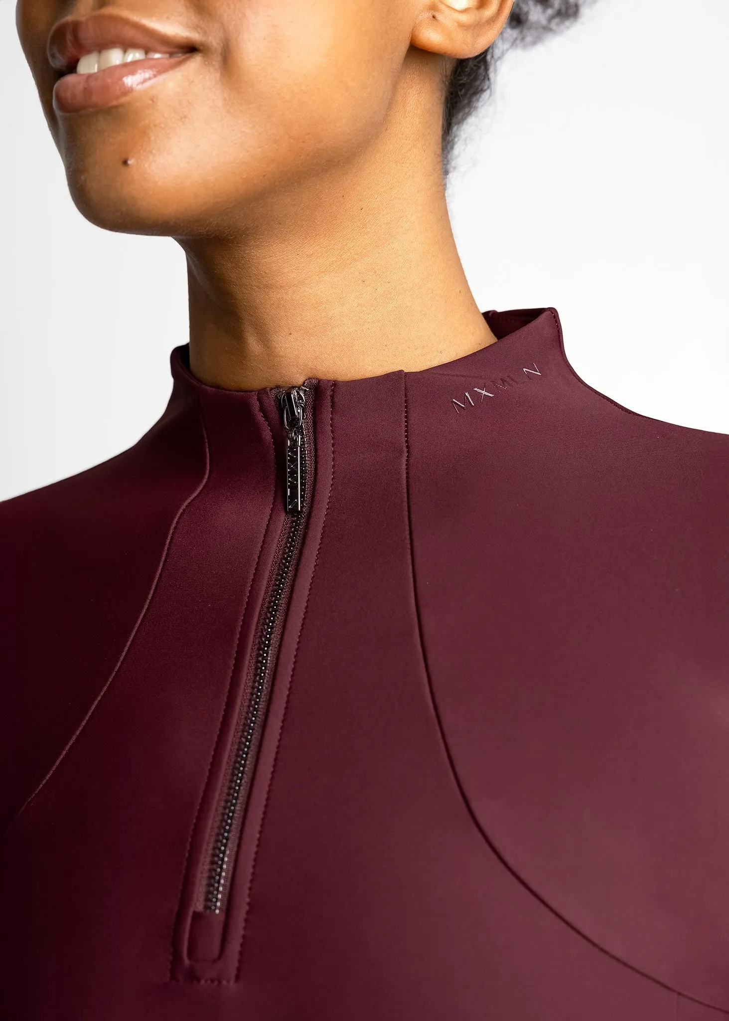 Long Sleeve Base Layer (Burgundy)