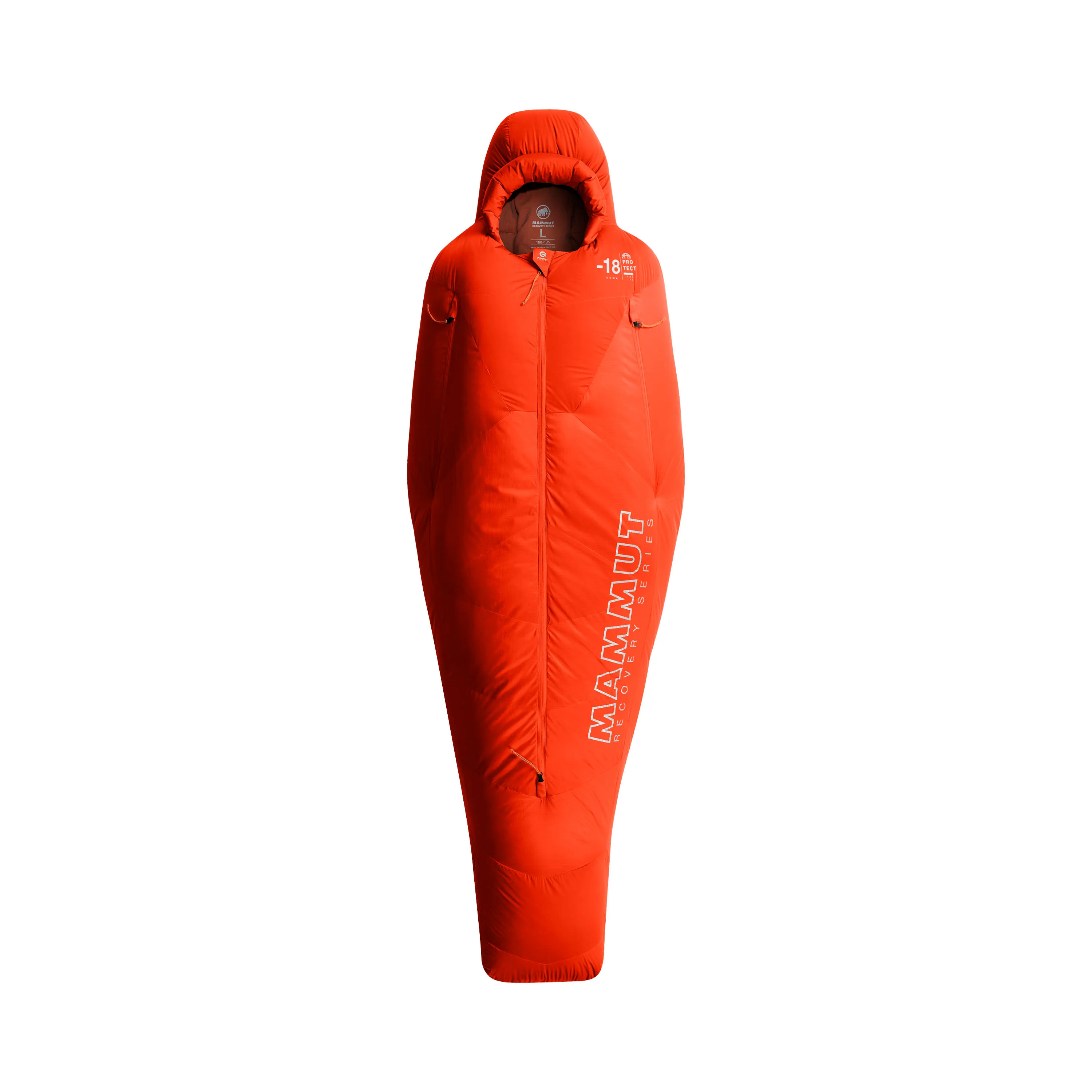 Mammut Protect Down Bag -18c Safety Orange | Buy Mammut Protect Down Bag -18c Safety Orange here | Outnorth