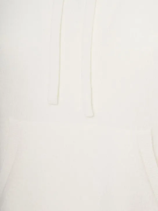 Max Mara   Tenente hooded wool &amp; cashmere sweater 