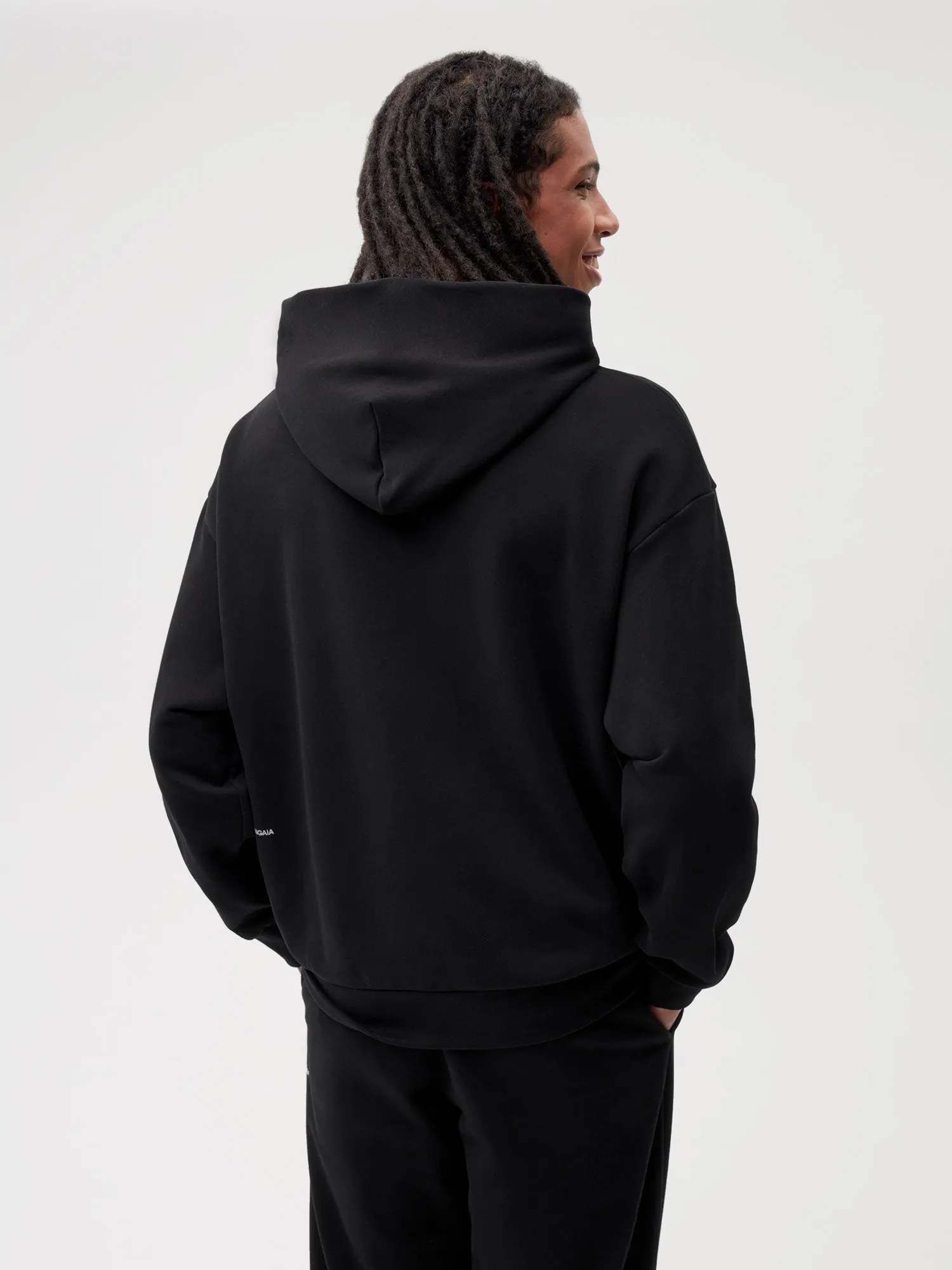 Mens 365 Midweight Hoodie—black