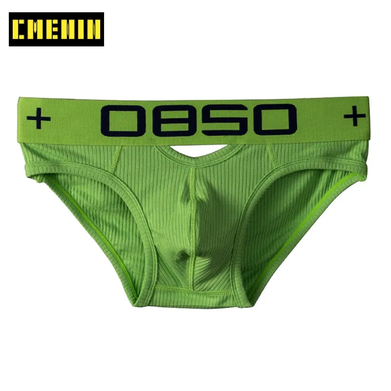 Men's Underwear Jockstrap Low Waist Cotton Underwear Bikini Men Briefs Male Underwear