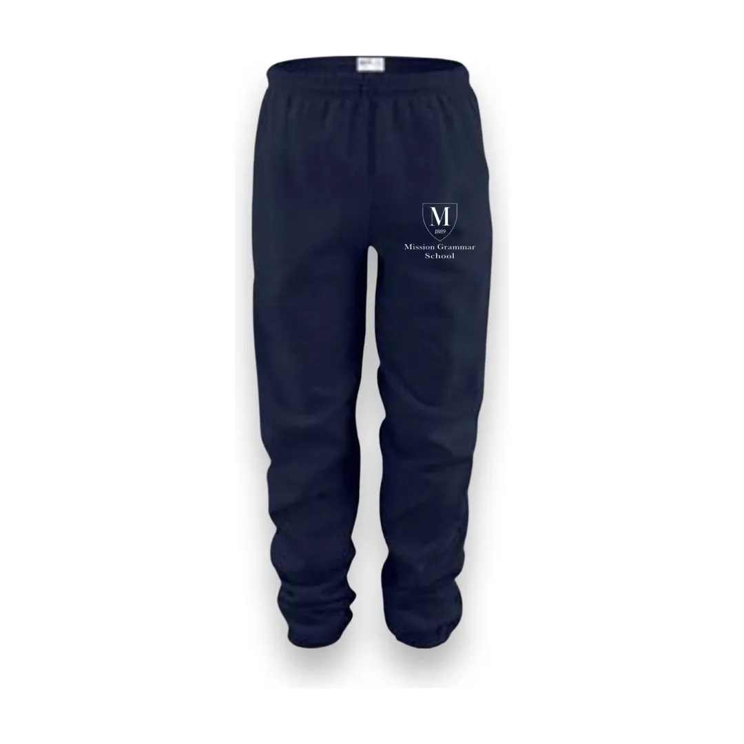 Mission Grammar Navy Gym Sweatpants - Adult