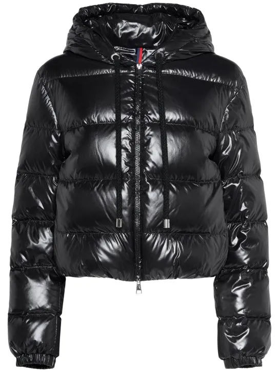 Moncler   Bayard nylon laqué down jacket 