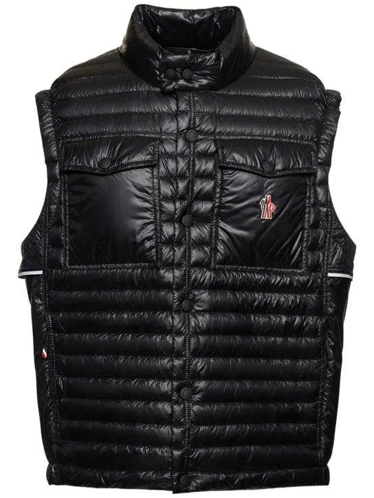 Moncler Grenoble   Ollon nylon down vest 