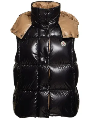 Moncler   Luzule nylon laquè down vest 