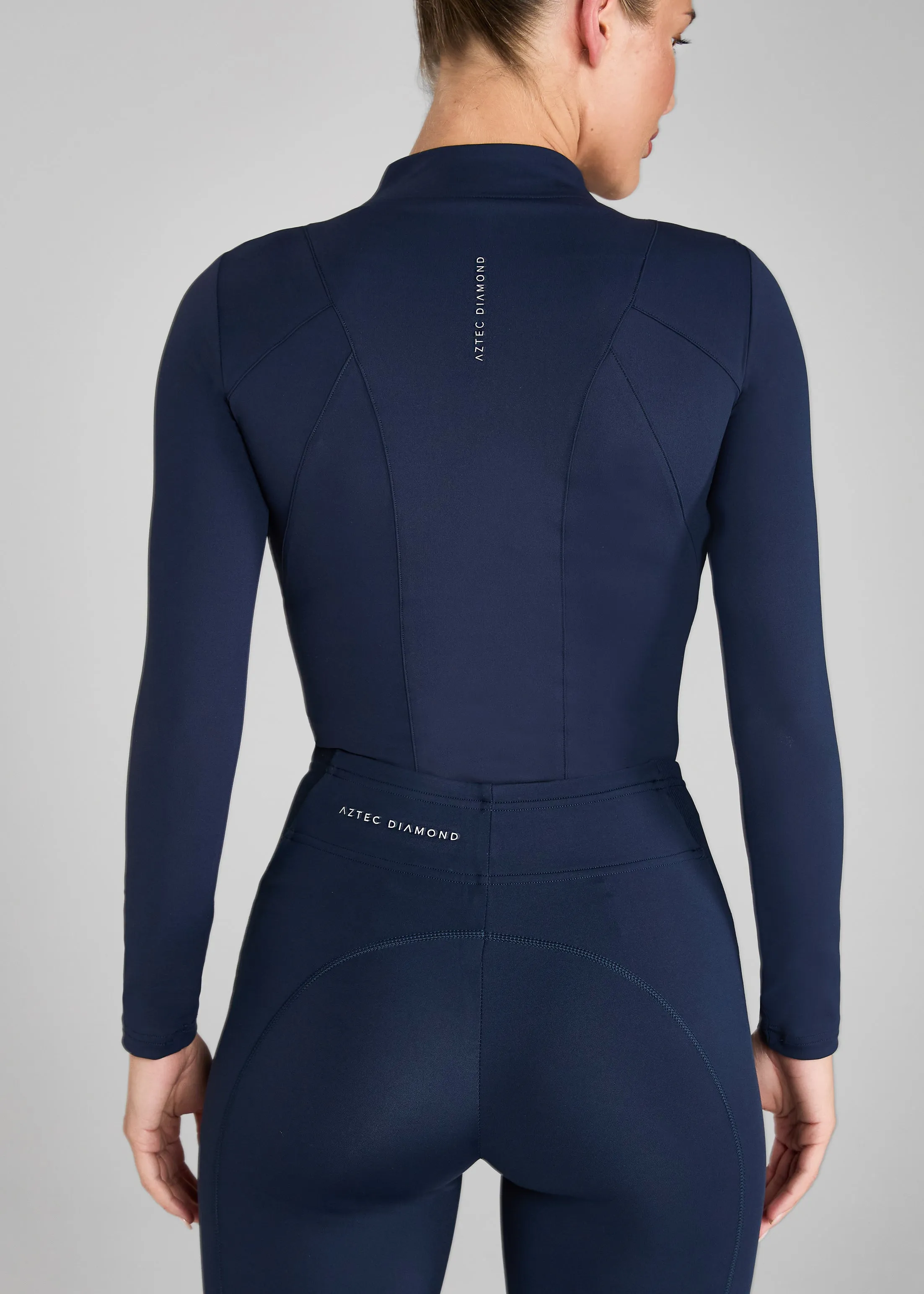 Navy Taped Base Layer