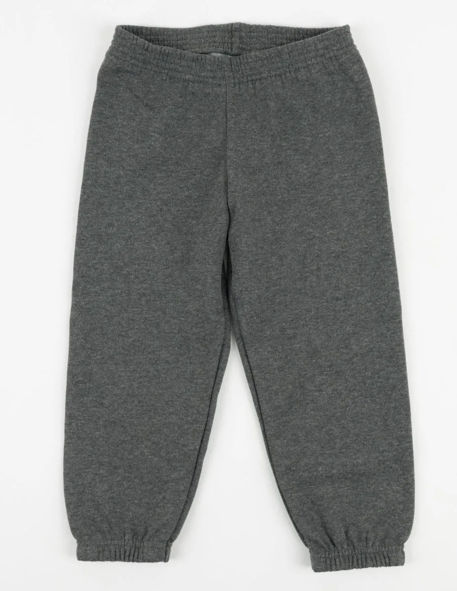 Neutral Solid Color Sweatpants