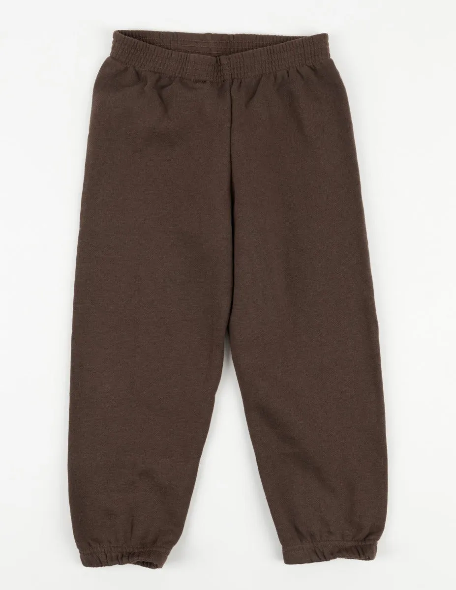 Neutral Solid Color Sweatpants