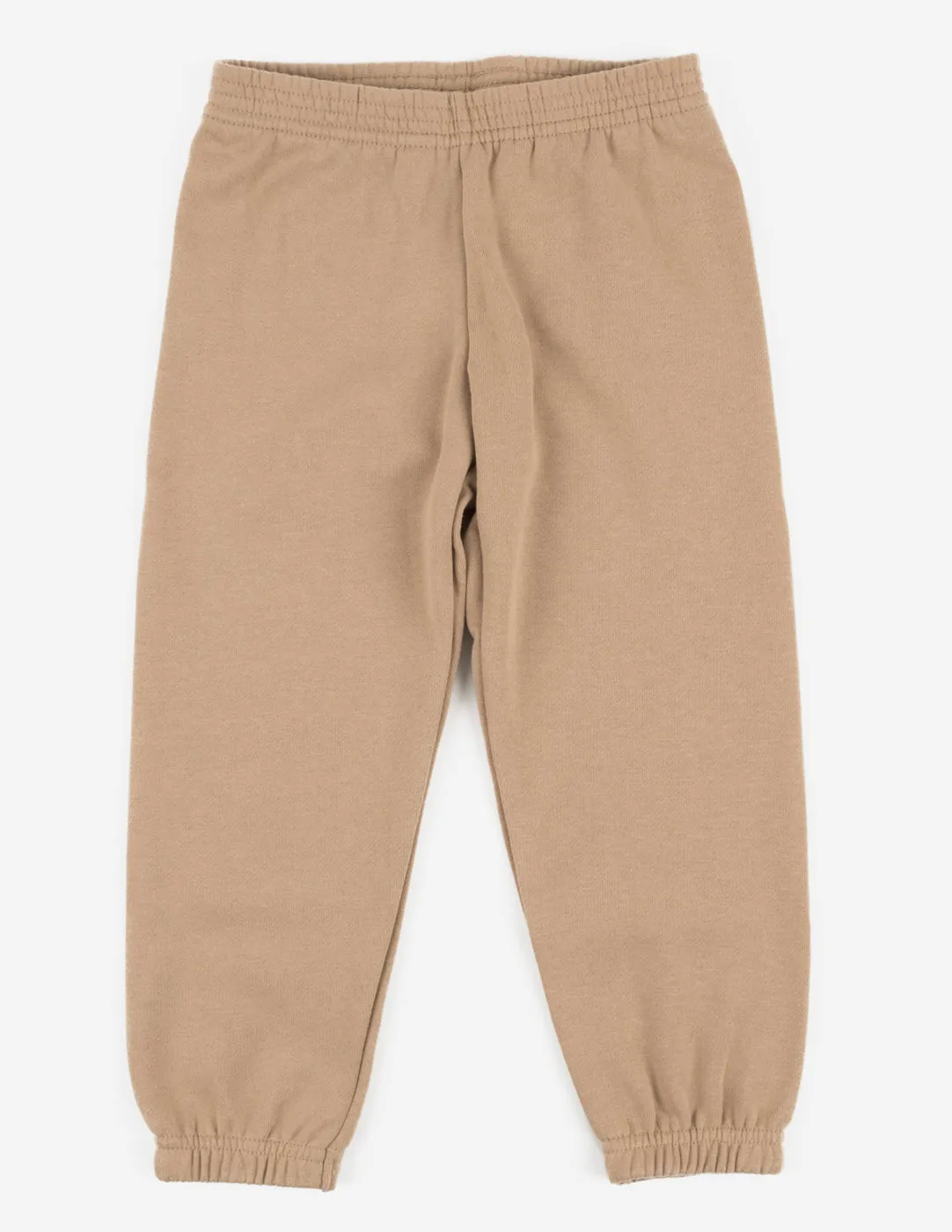 Neutral Solid Color Sweatpants