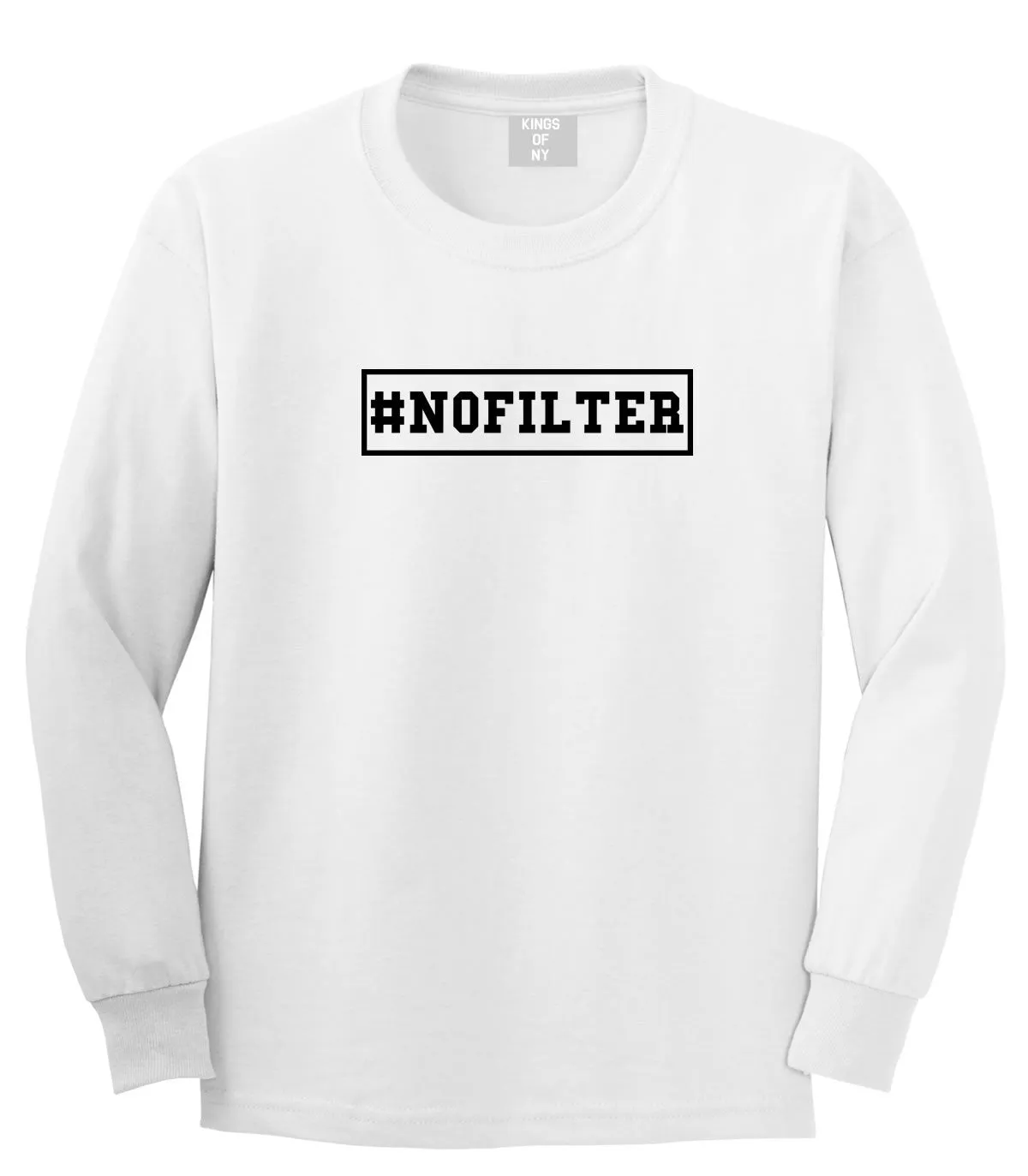 No Filter Selfie Long Sleeve T-Shirt