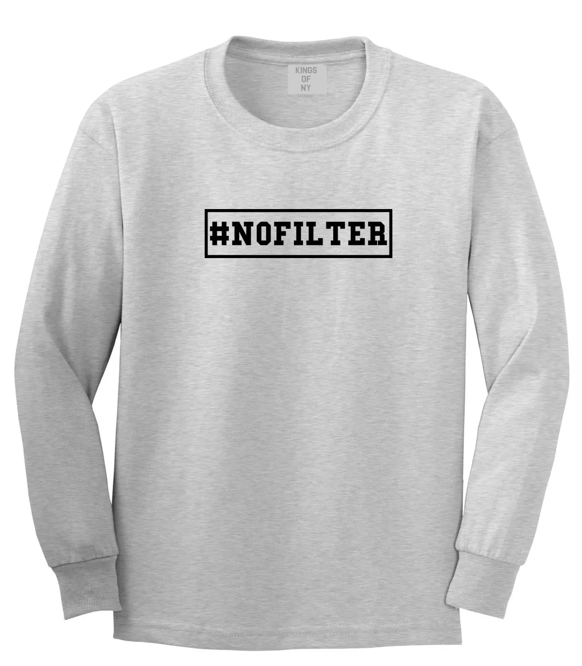 No Filter Selfie Long Sleeve T-Shirt