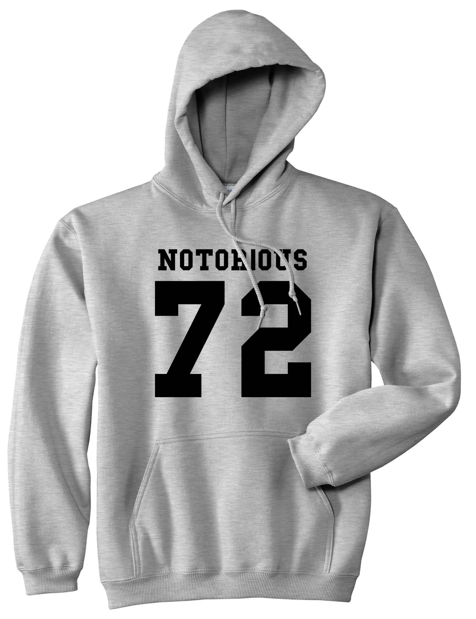 Notorious 72 Team Jersey Pullover Hoodie Hoody