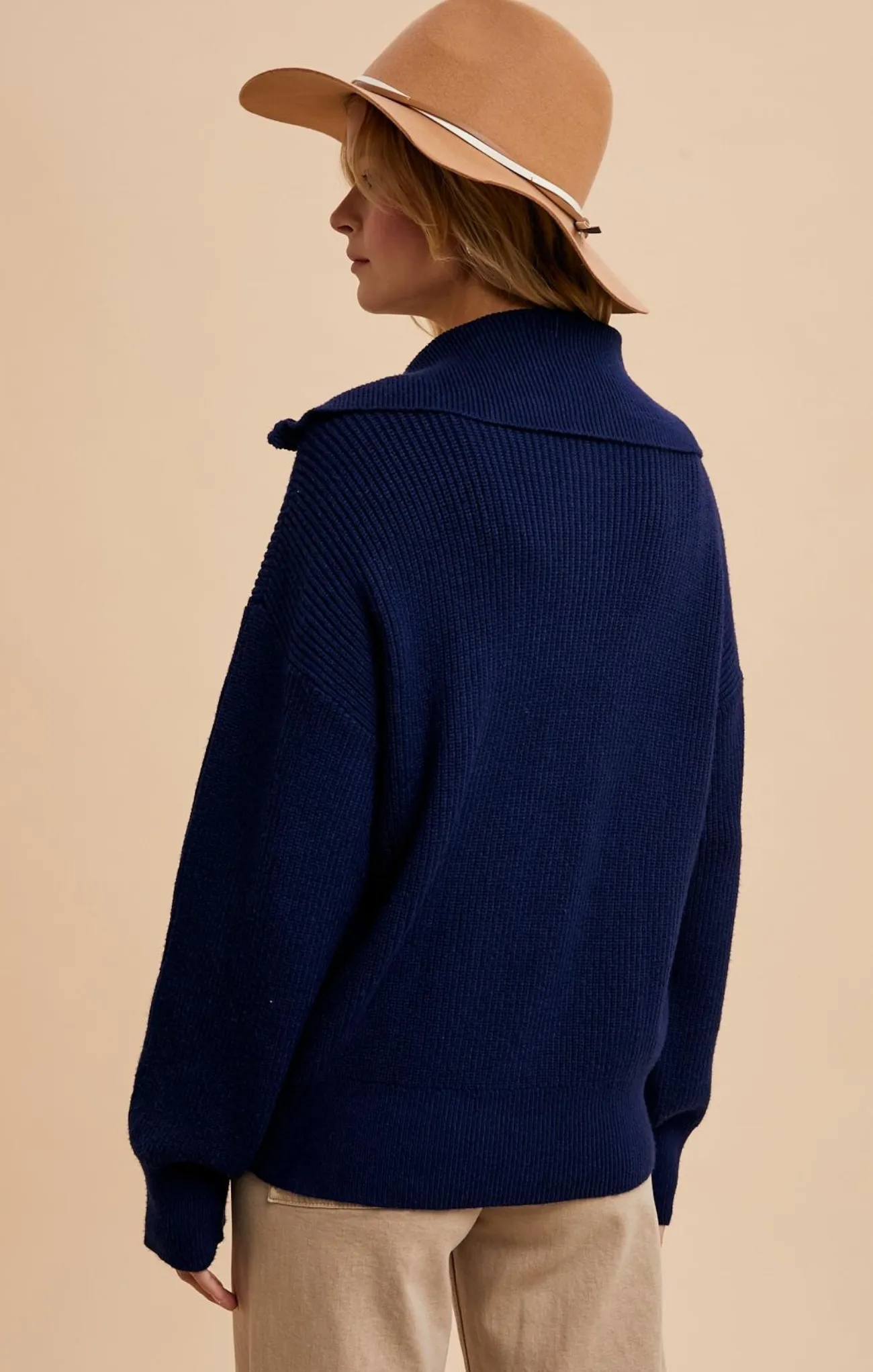 Nyomi Half Zip Pullover