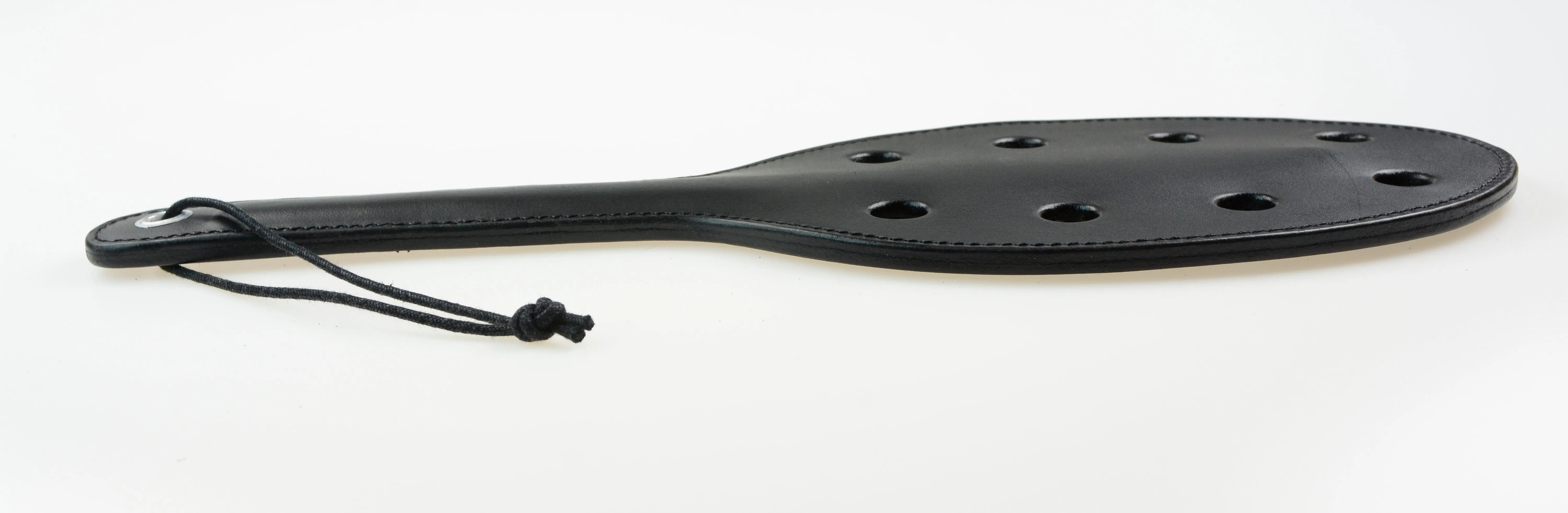 Paddle - Leather Spanking Paddle Saddle with Holes