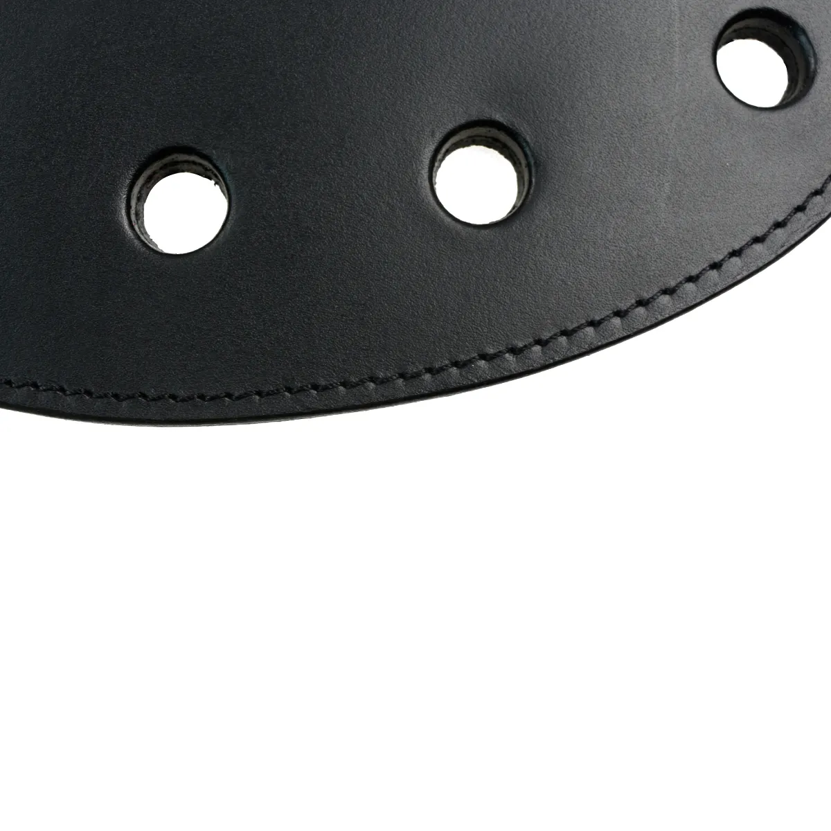 Paddle - Leather Spanking Paddle Saddle with Holes