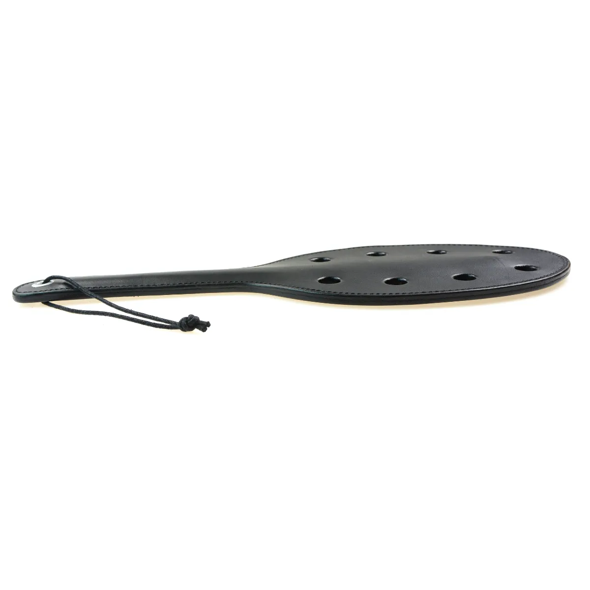 Paddle - Leather Spanking Paddle Saddle with Holes