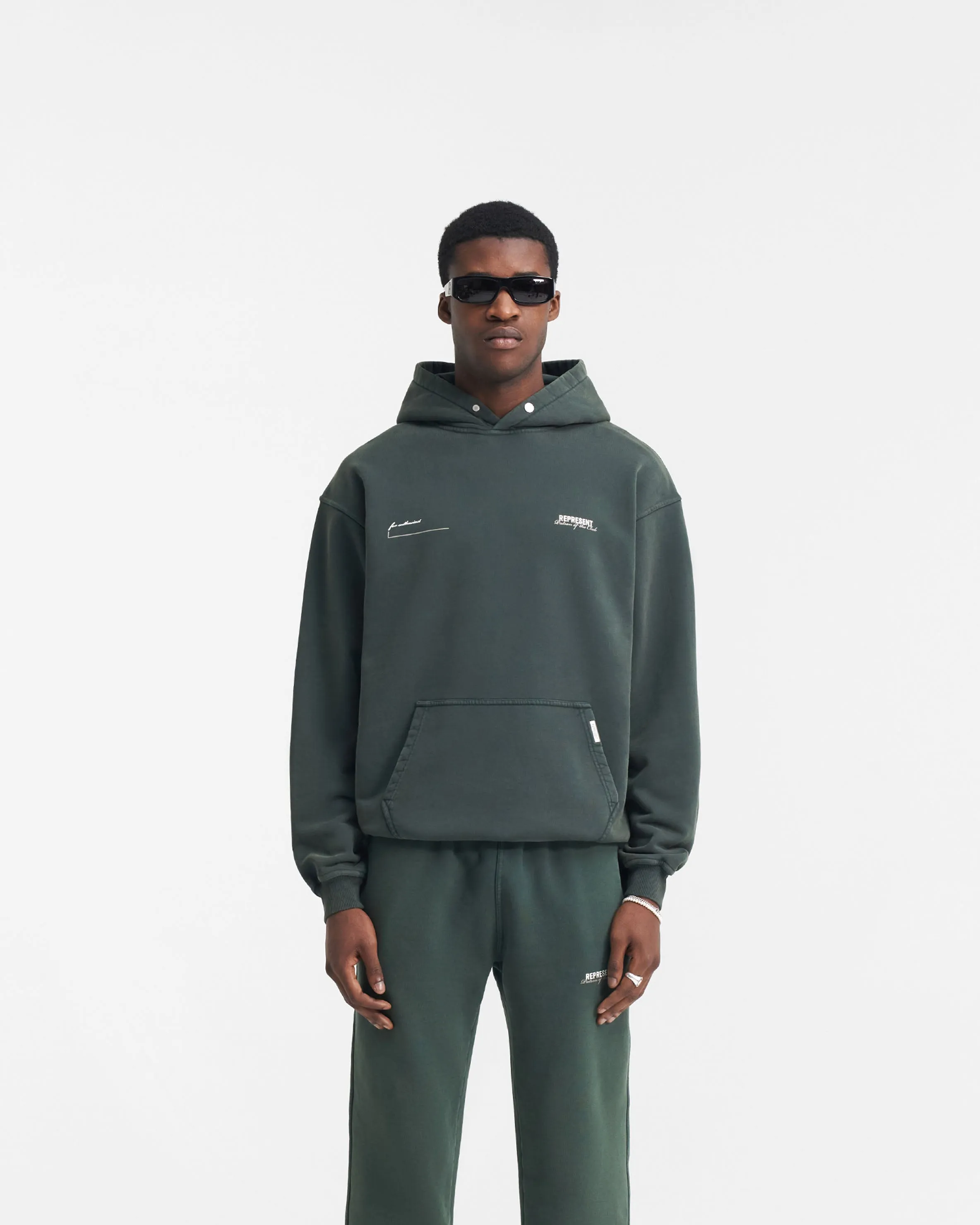 Patron Of The Club Hoodie - Forest Green