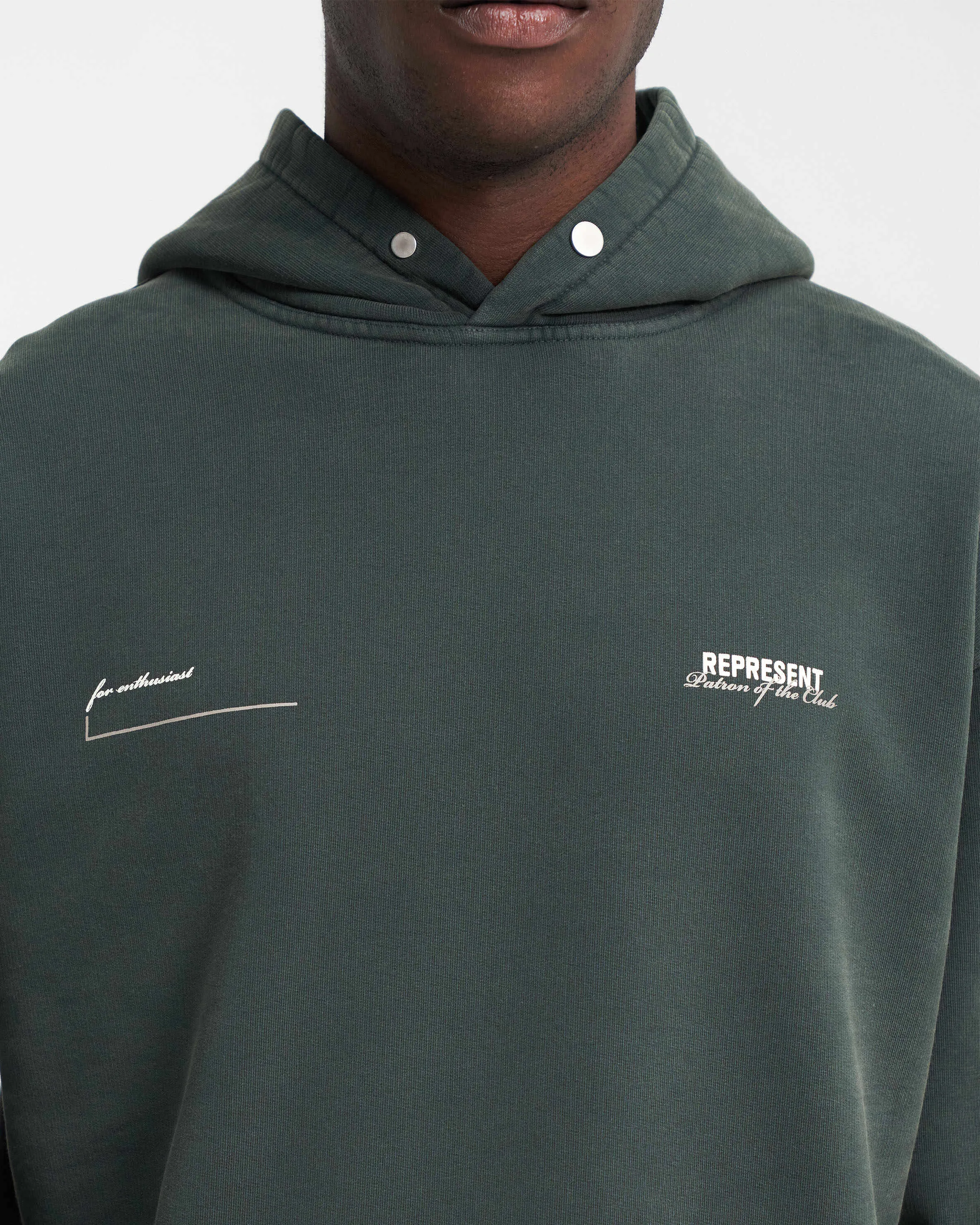 Patron Of The Club Hoodie - Forest Green