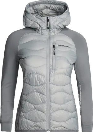 Peak Performance Women&#x27;s Helium Down Hybrid Hood Griffin | Buy Peak Performance Women&#x27;s Helium Down Hybrid Hood Griffin here | Outnorth