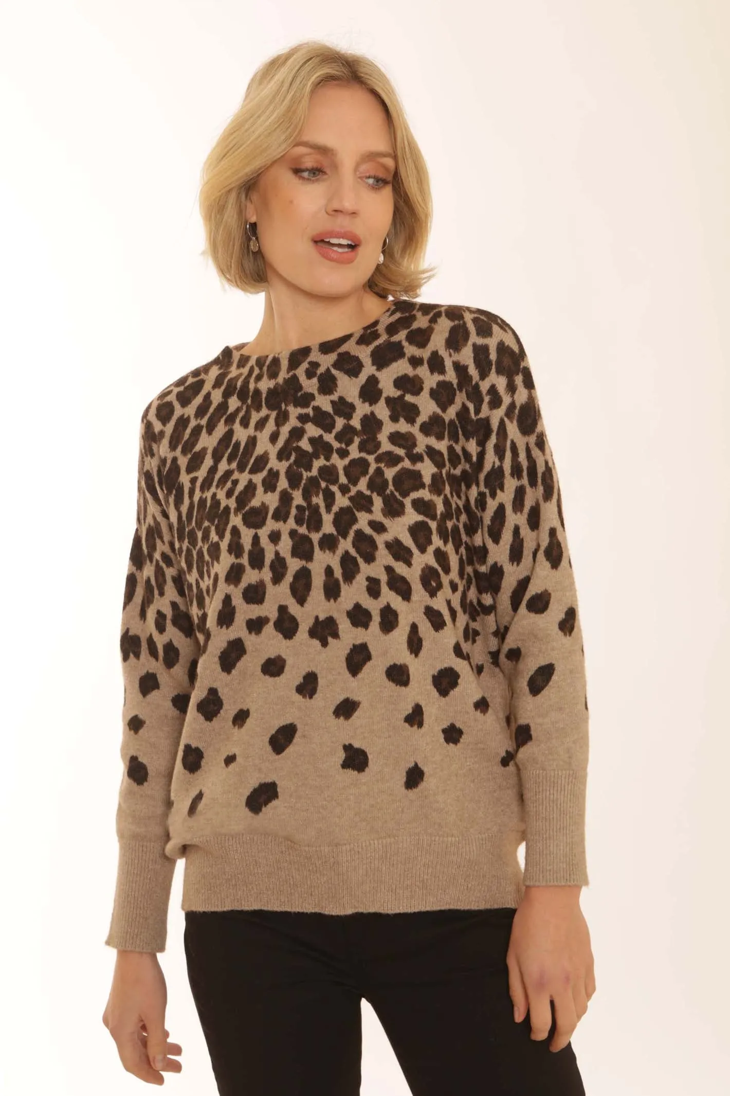 Pomodoro Clothing Cheetah Jumper 22356