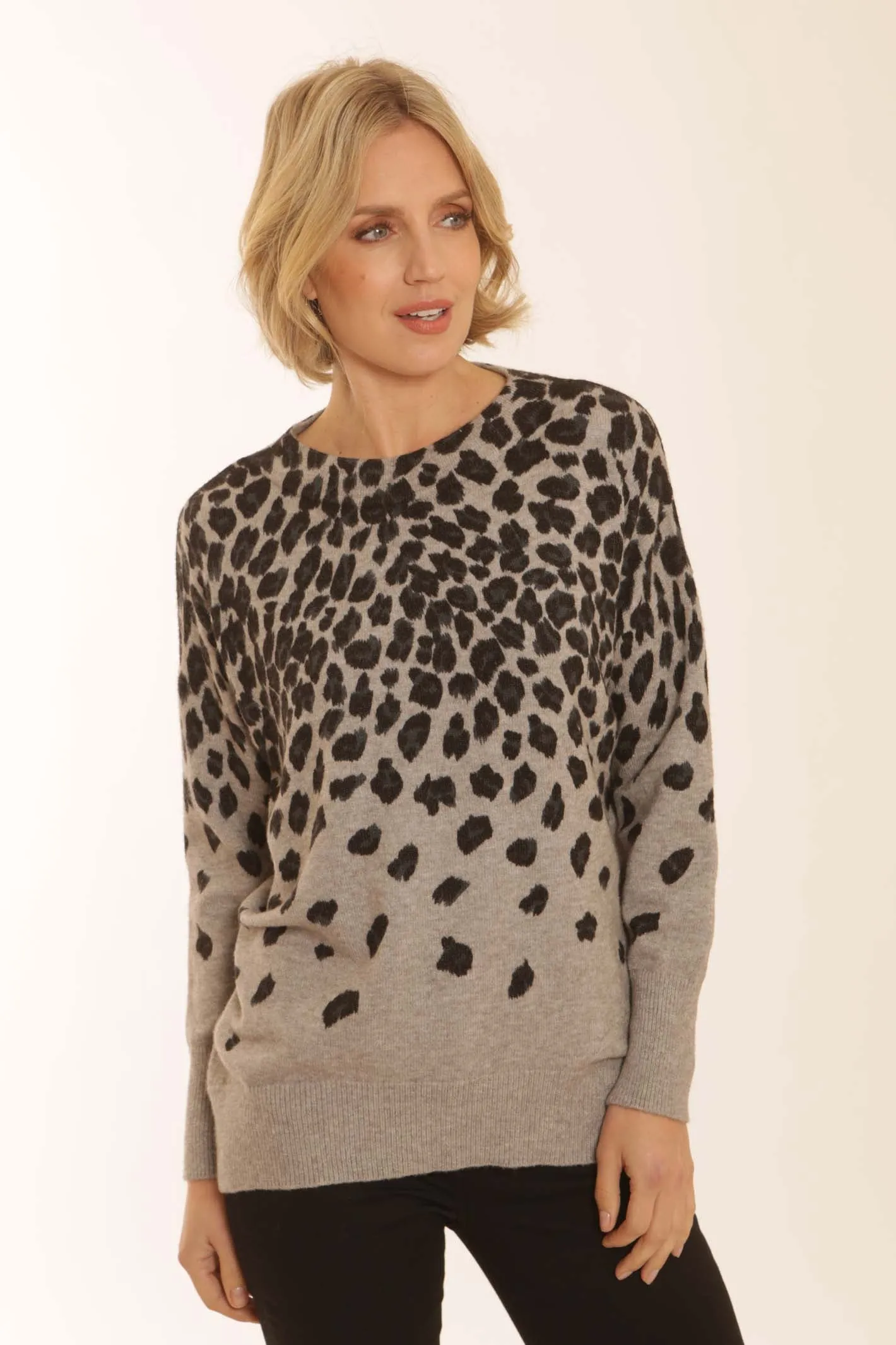 Pomodoro Clothing Cheetah Jumper 22356