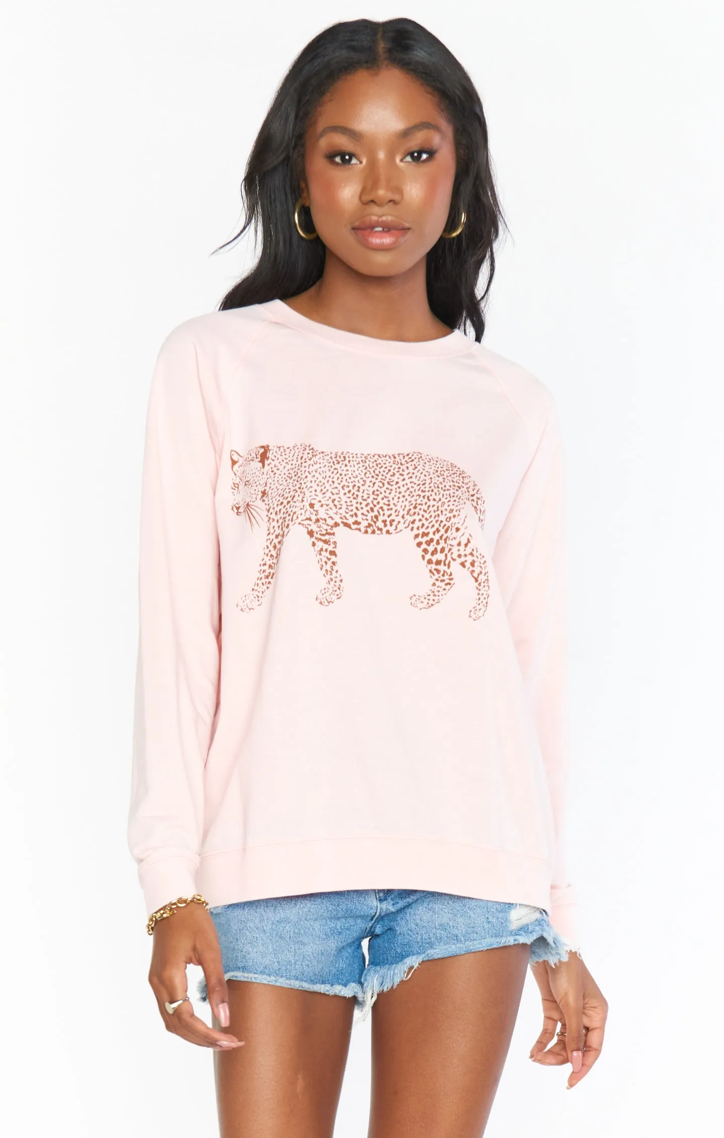 Posie Pullover ~ Jungle Leopard Graphic