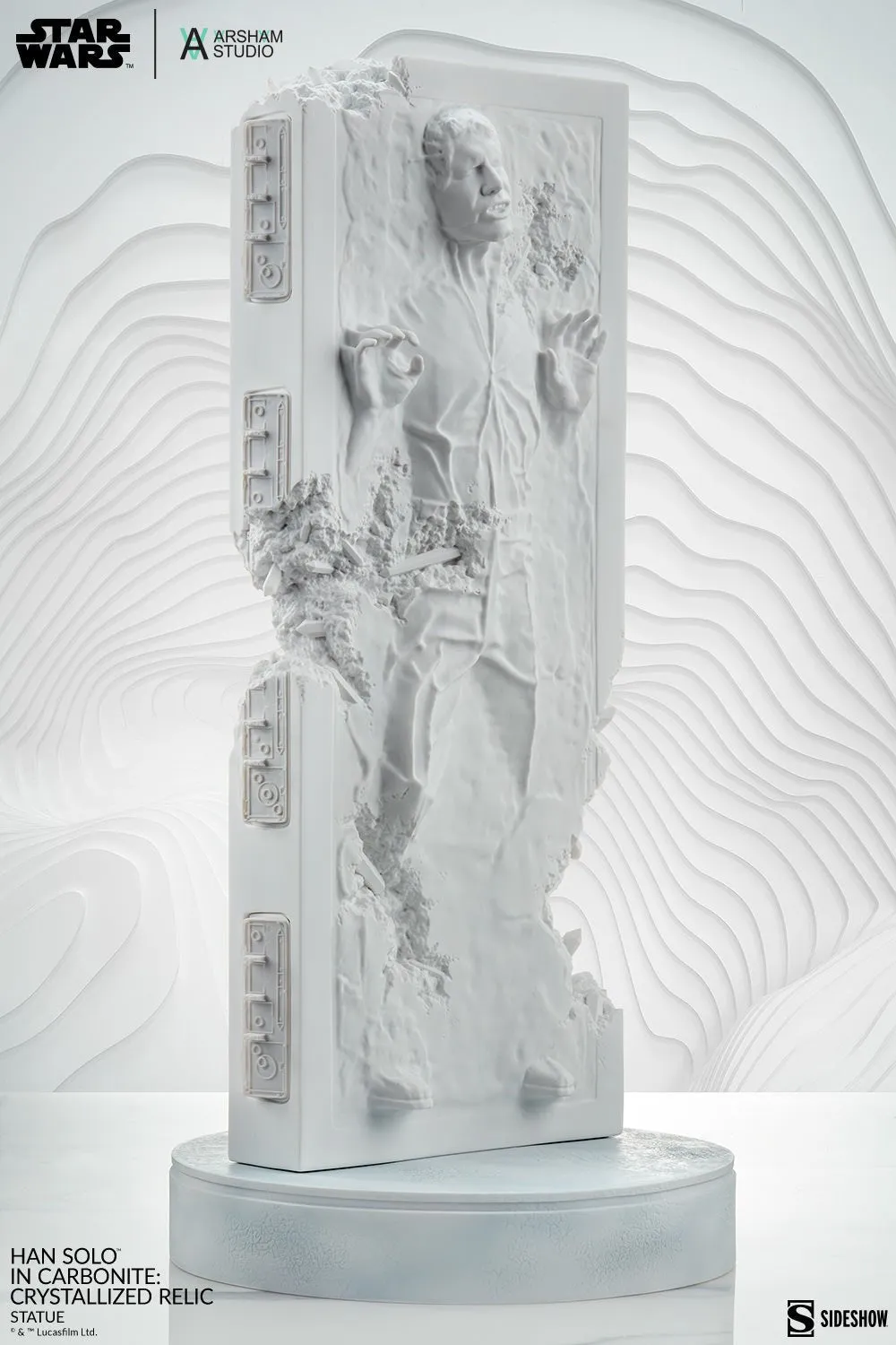 PRE-ORDER: Sideshow Collectibles Star Wars Han Solo in Carbonite: Crystallized Relic Statue