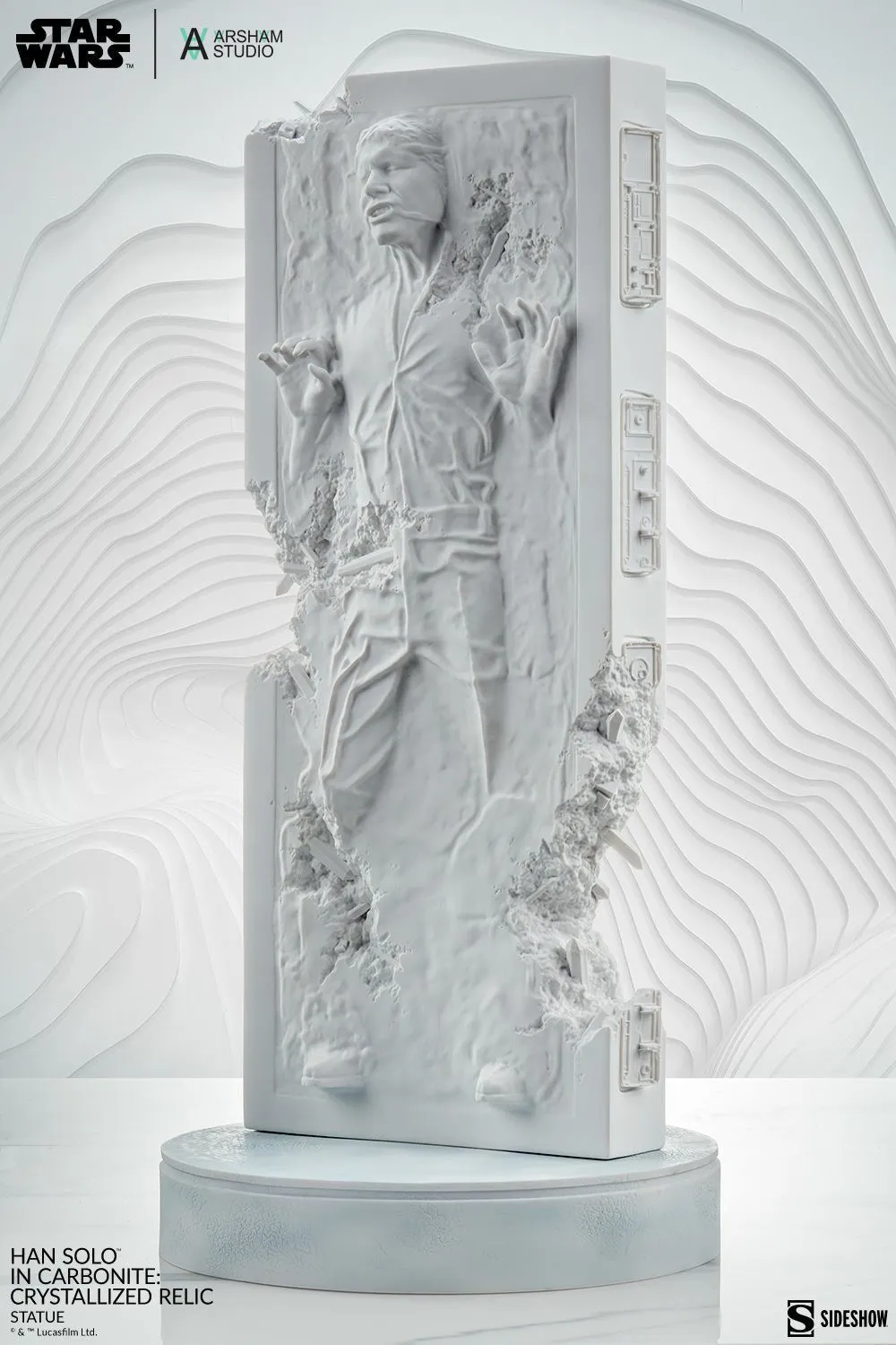 PRE-ORDER: Sideshow Collectibles Star Wars Han Solo in Carbonite: Crystallized Relic Statue