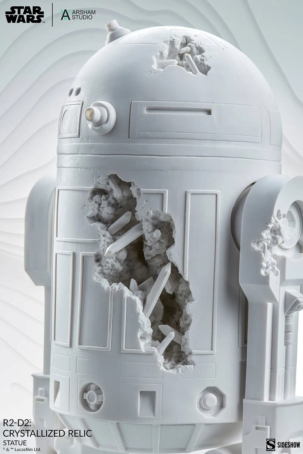 PRE-ORDER: Sideshow Collectibles Star Wars R2-D2: Crystallized Relic Statue