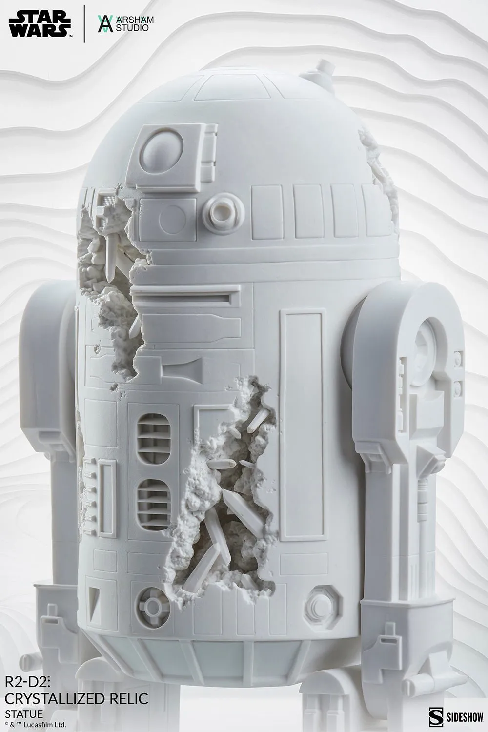 PRE-ORDER: Sideshow Collectibles Star Wars R2-D2: Crystallized Relic Statue