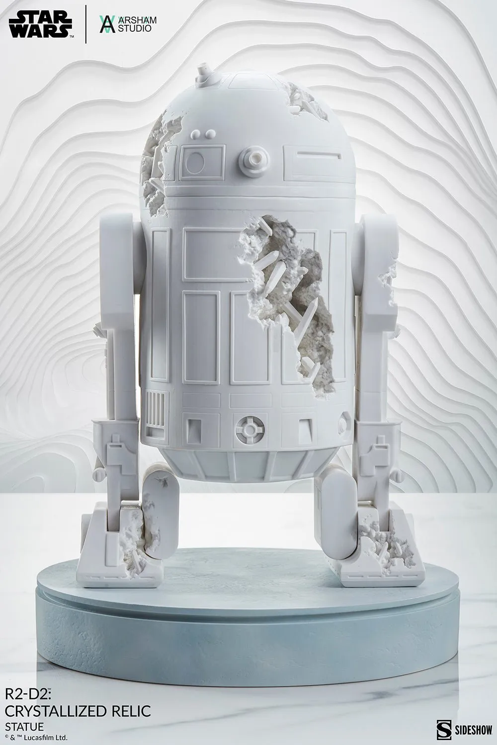 PRE-ORDER: Sideshow Collectibles Star Wars R2-D2: Crystallized Relic Statue