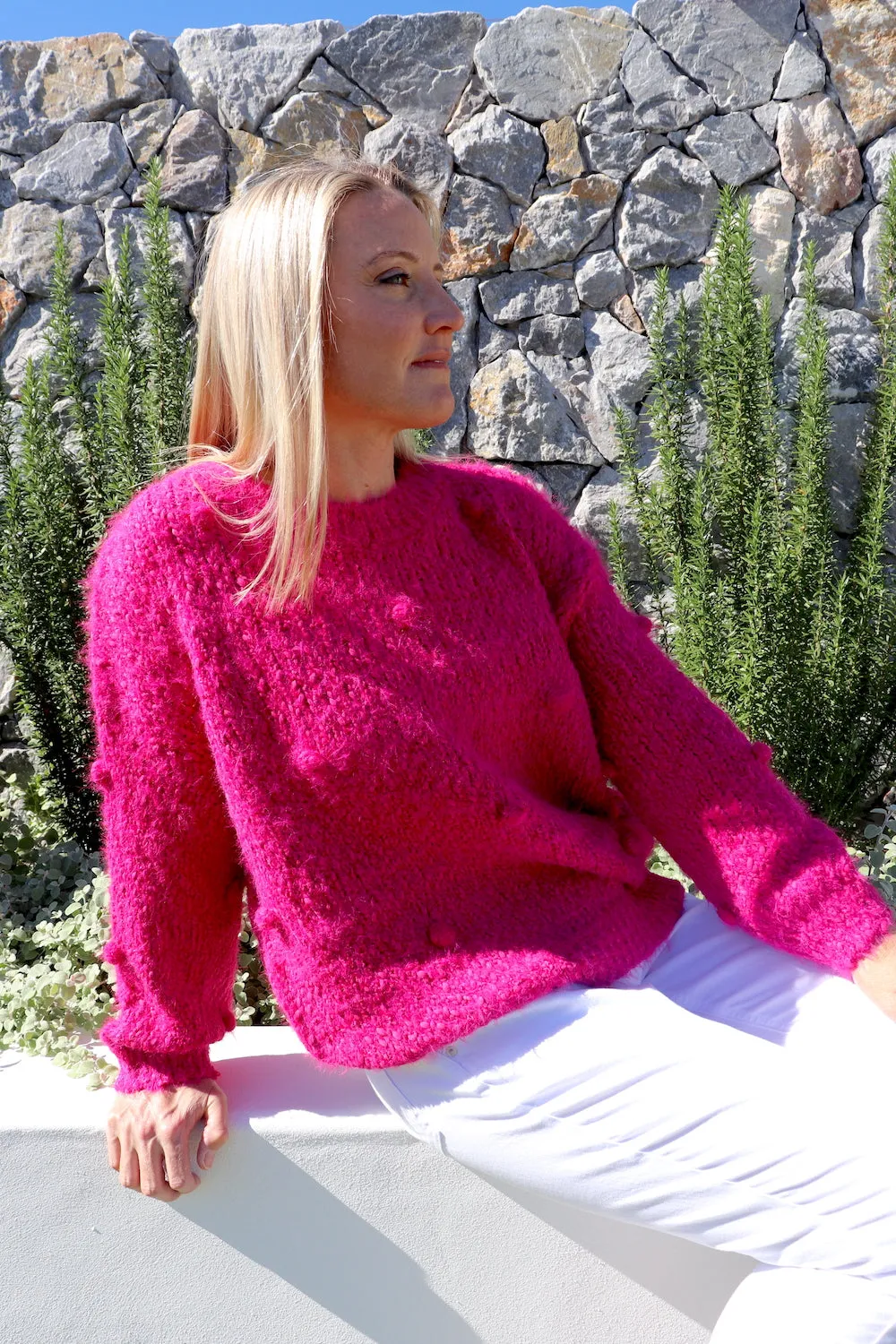 Promise Sweater in Pink