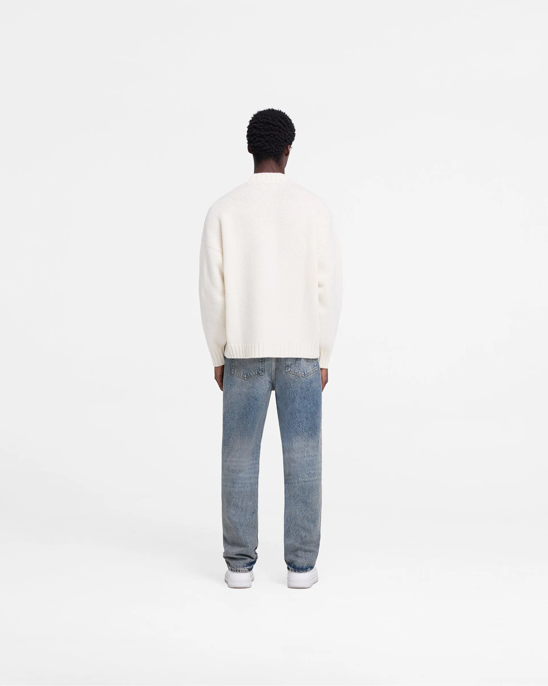 Rep Knit Jumper - Oat