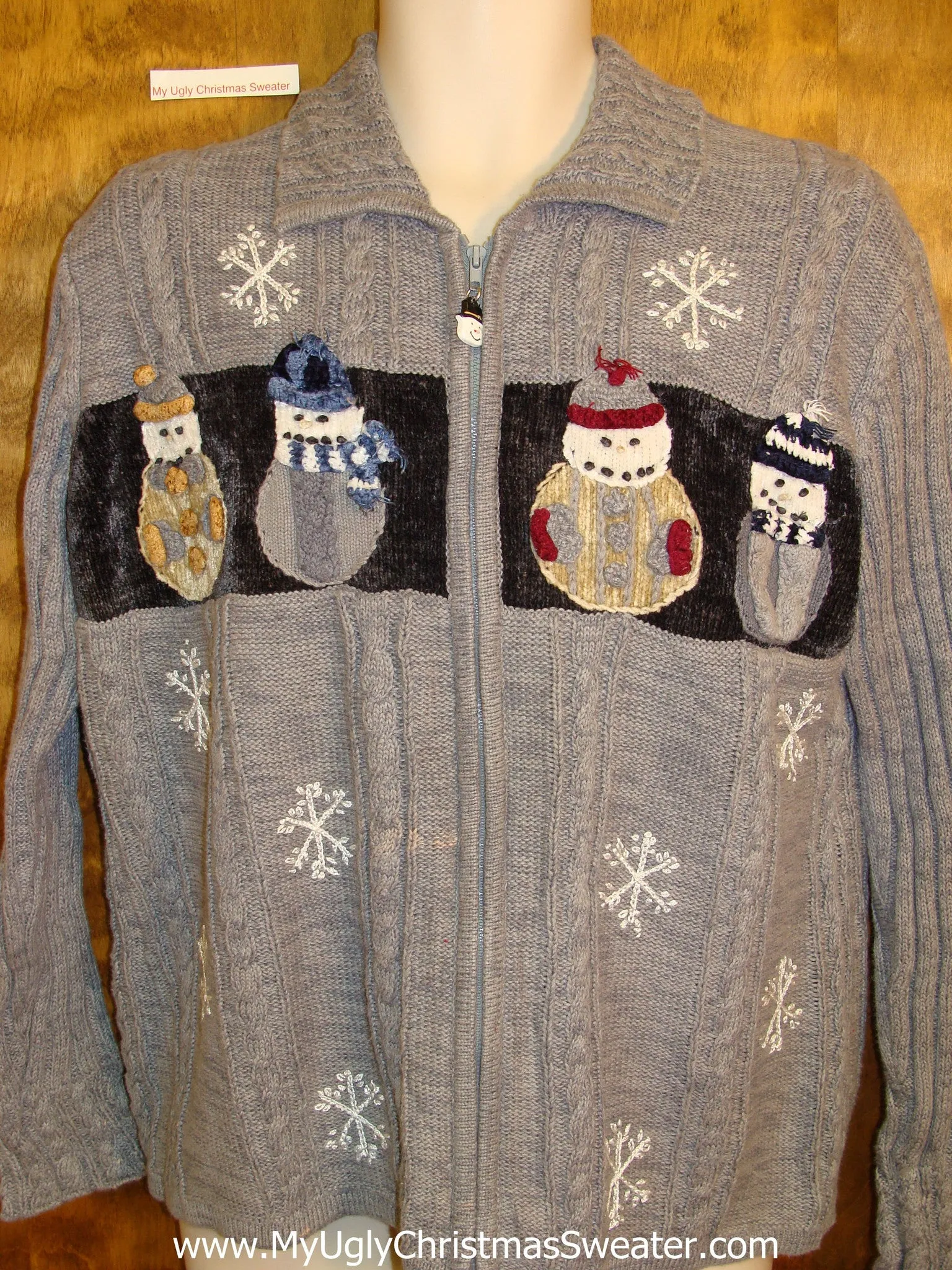 Ridiculous Snowman Cheesy Christmas Jumper Sweater