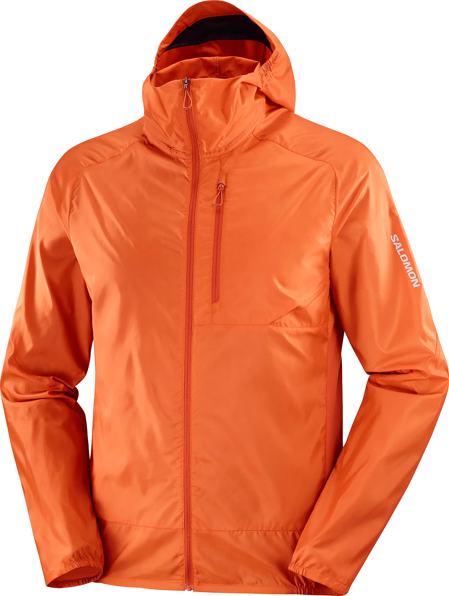 Salomon Men&#x27;s Bonatti Cross Full Zip Hoodie BURNT OCHRE | Buy Salomon Men&#x27;s Bonatti Cross Full Zip Hoodie BURNT OCHRE here | Outnorth