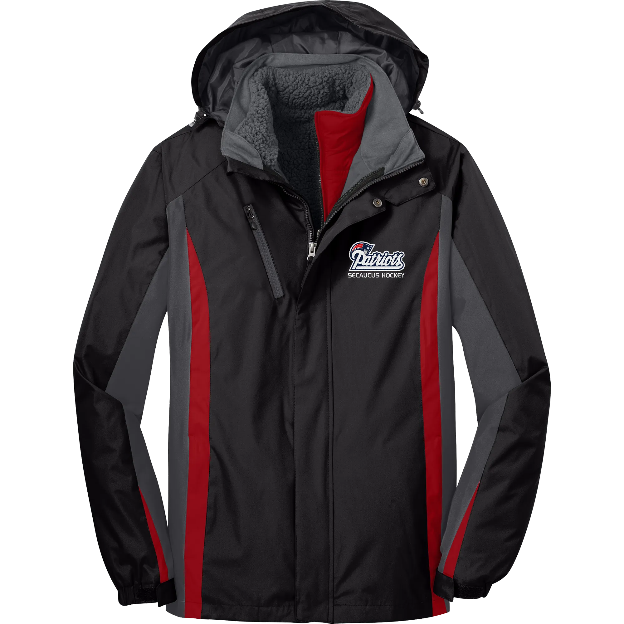 Secaucus Patriots Colorblock 3-in-1 Jacket