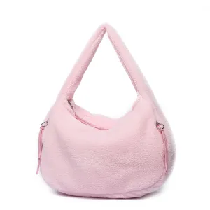 Sherpa Carryall Tote - Pink