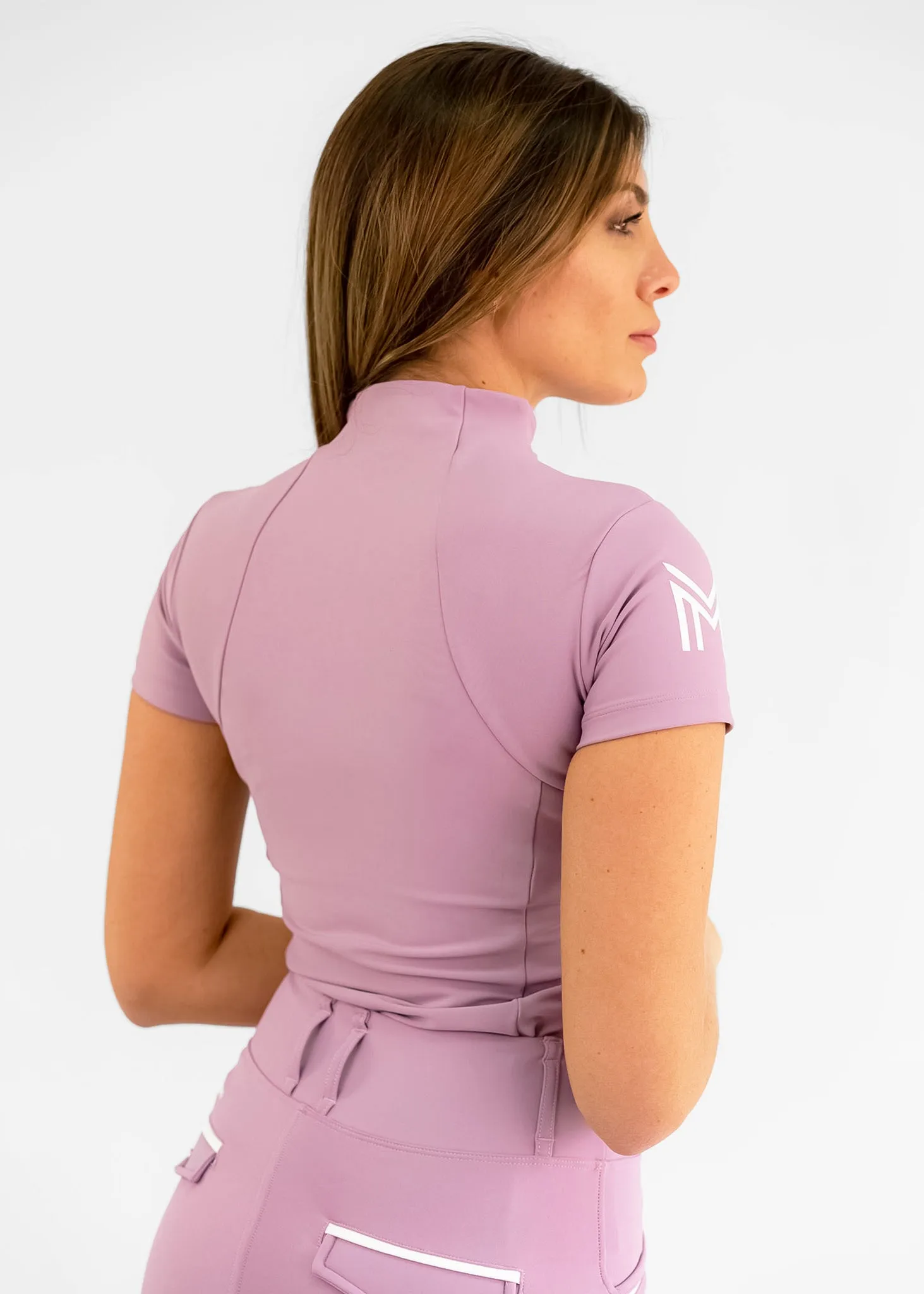 Short Sleeve Base Layer (Mauve)