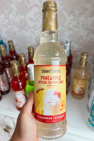 Skinny Mix Pineapple Upside Down Cake Syrup