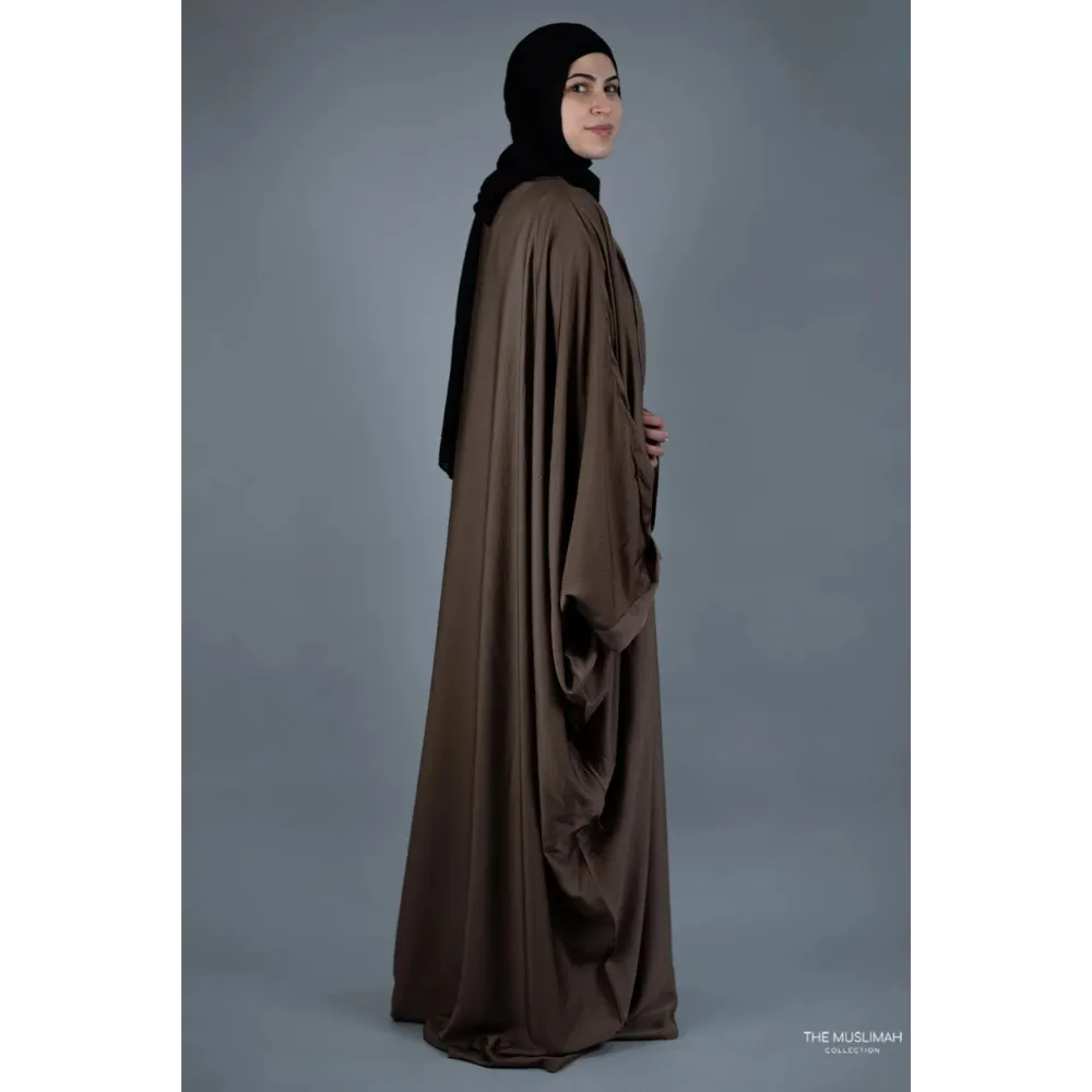 Slip Dress and Loose Fit Abaya (Mocha)