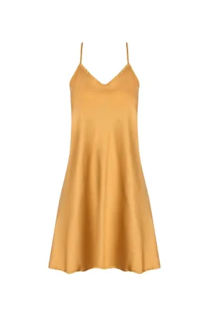 Slip Dress Caramel