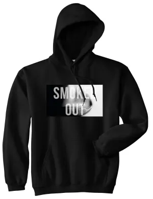 Smoked Out Weed Marijuana Smoke Pullover Hoodie Hoody