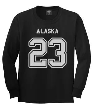 Sport Style Alaska 23 Team State Jersey Long Sleeve T-Shirt