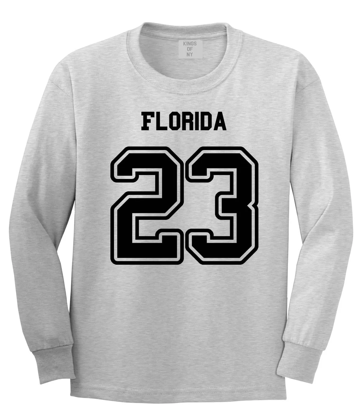 Sport Style Florida 23 Team State Jersey Long Sleeve T-Shirt