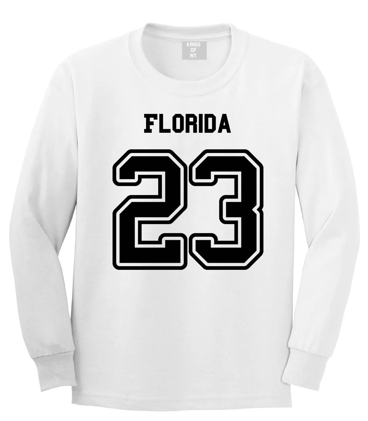 Sport Style Florida 23 Team State Jersey Long Sleeve T-Shirt