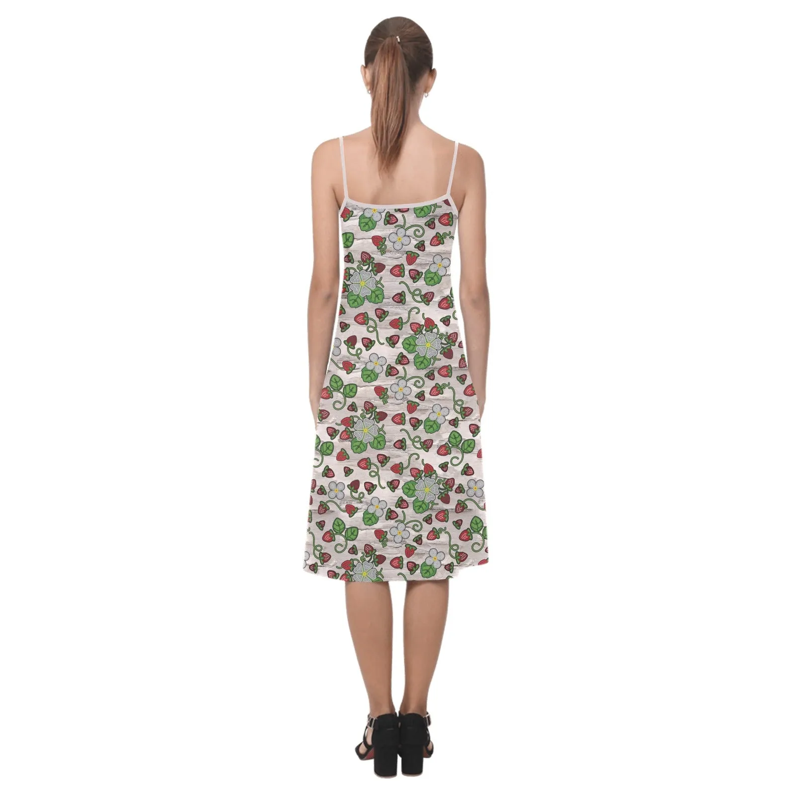 Strawberry Dreams Bright Birch Alcestis Slip Dress