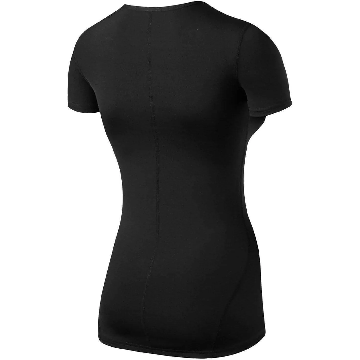 TCA Pro Performance Womens Short Sleeve Baselayer Running Top - Black