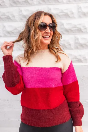 The Teagan Striped Sweater